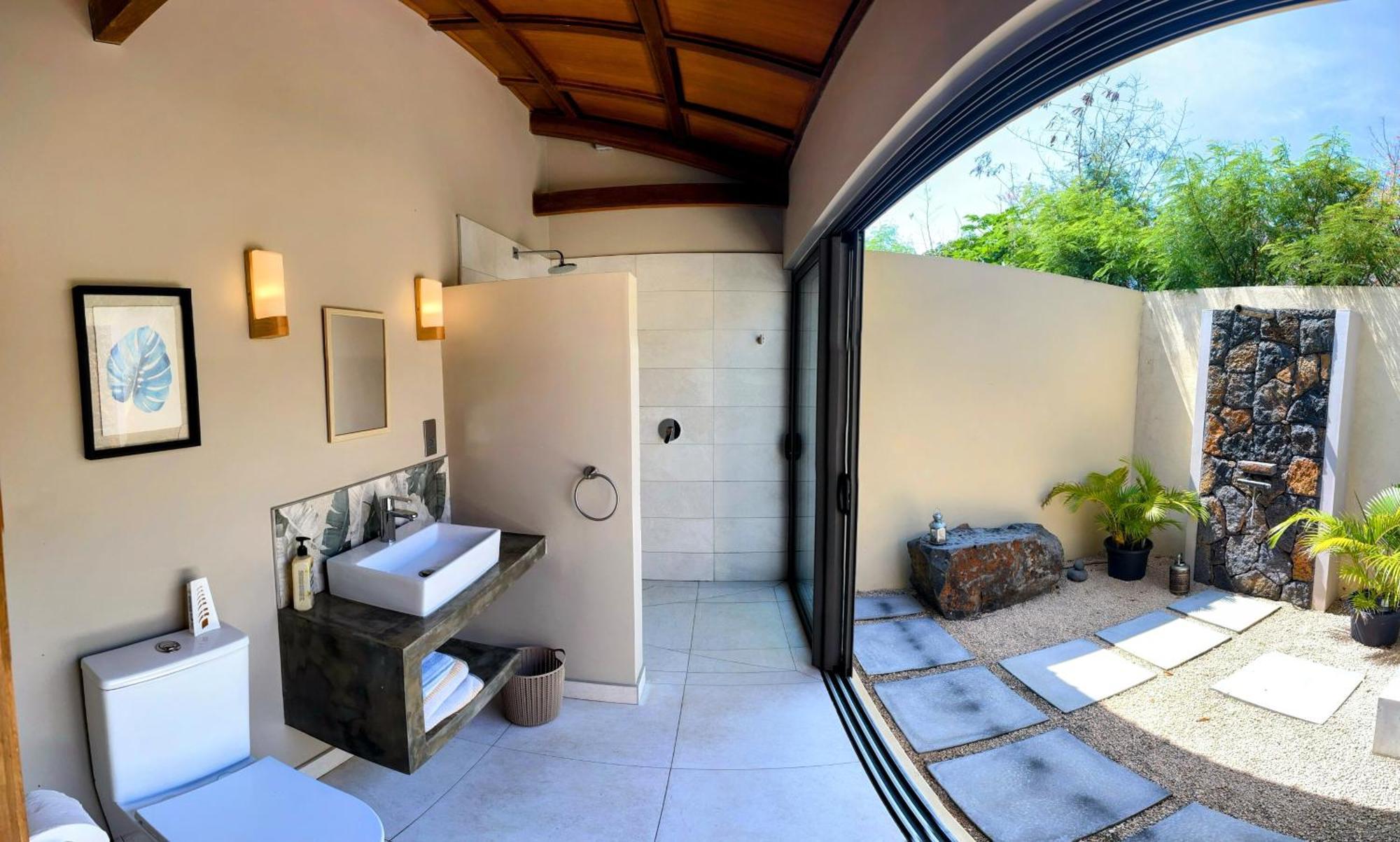 קאפ מאלורו Lakaz Kannell - Vanilla Lodge, Secluded Outside Bath & Shower Infinity Pool מראה חיצוני תמונה